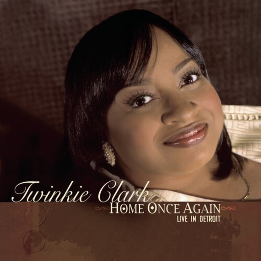 Twinkie Clark CD Home Once Again Live in Detroit Gospel Soul 2000s Y2K Music‎